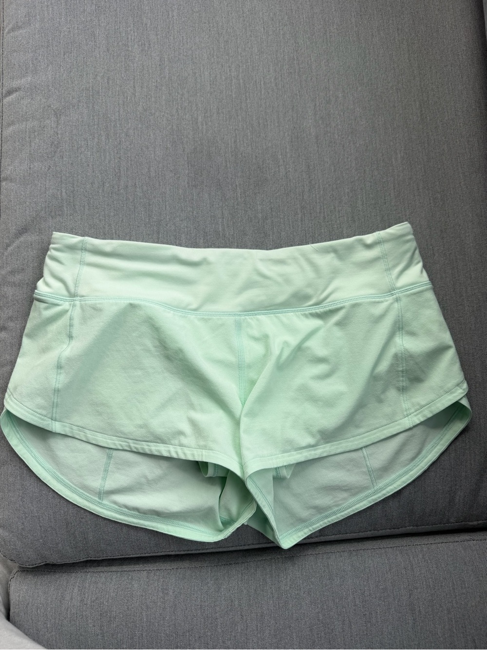 Lululemon Speed Up Low-Rise Lined Short 2.5" Mint Moment